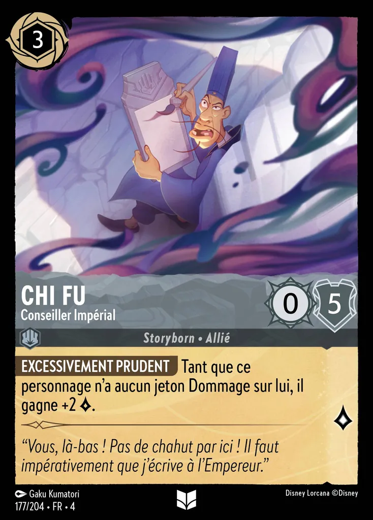 Chi Fu - Conseiller Impérial
