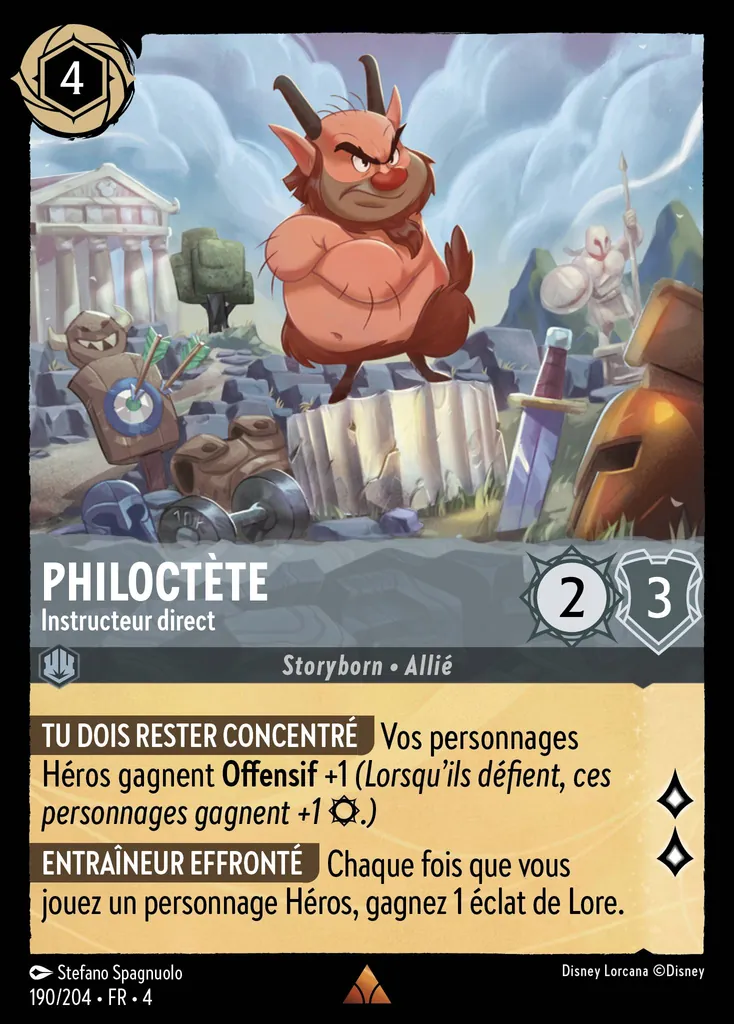 Philoctète - Instructeur direct