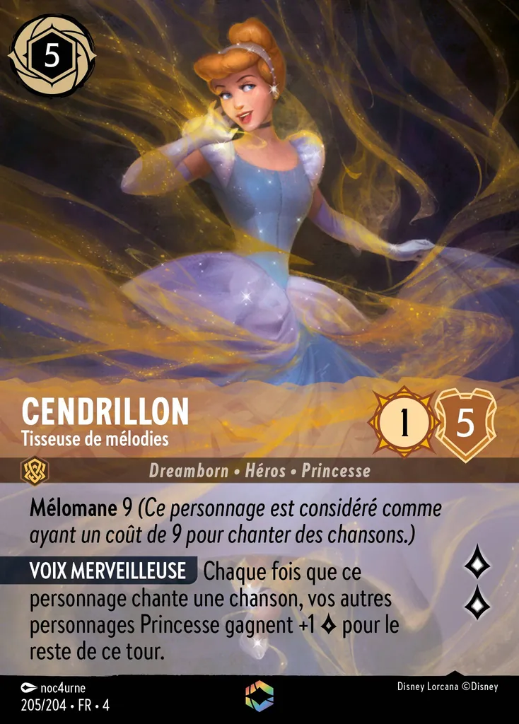Cendrillon - Tisseuse de mélodies