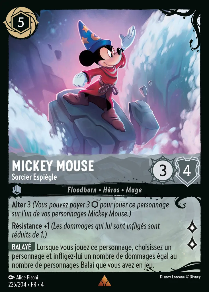 Mickey Mouse - Playful Sorcerer