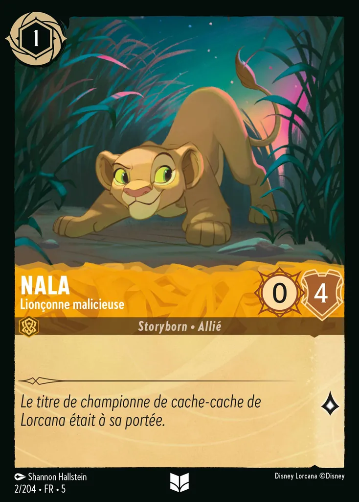 Nala - Lionçonne malicieuse