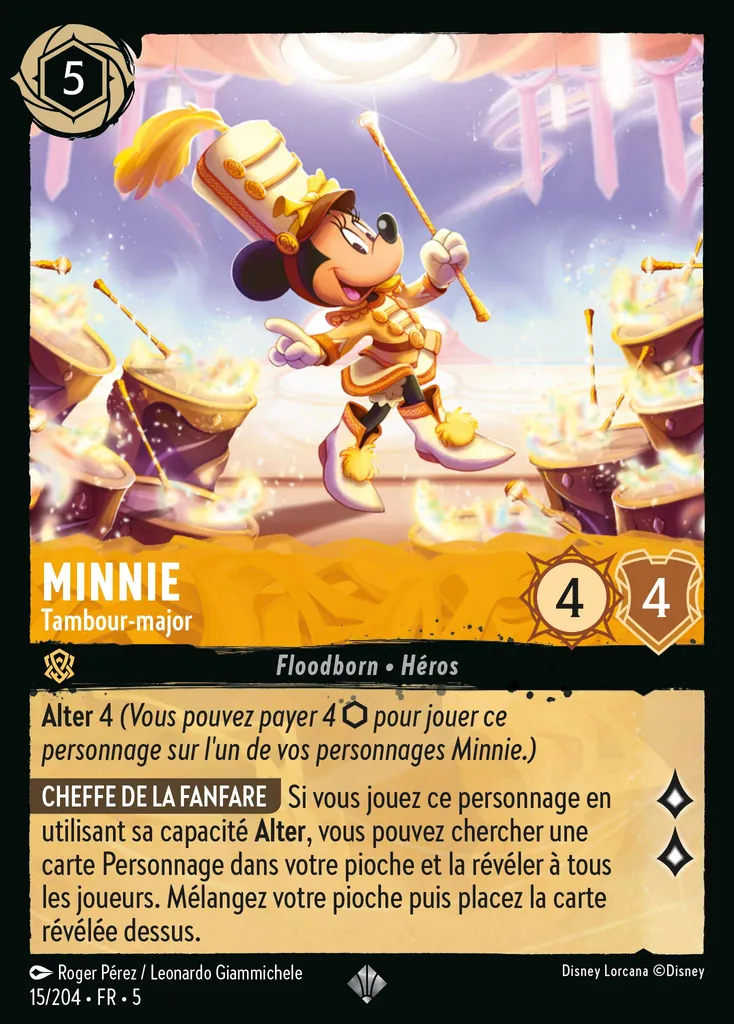 Minnie - Tambour-major