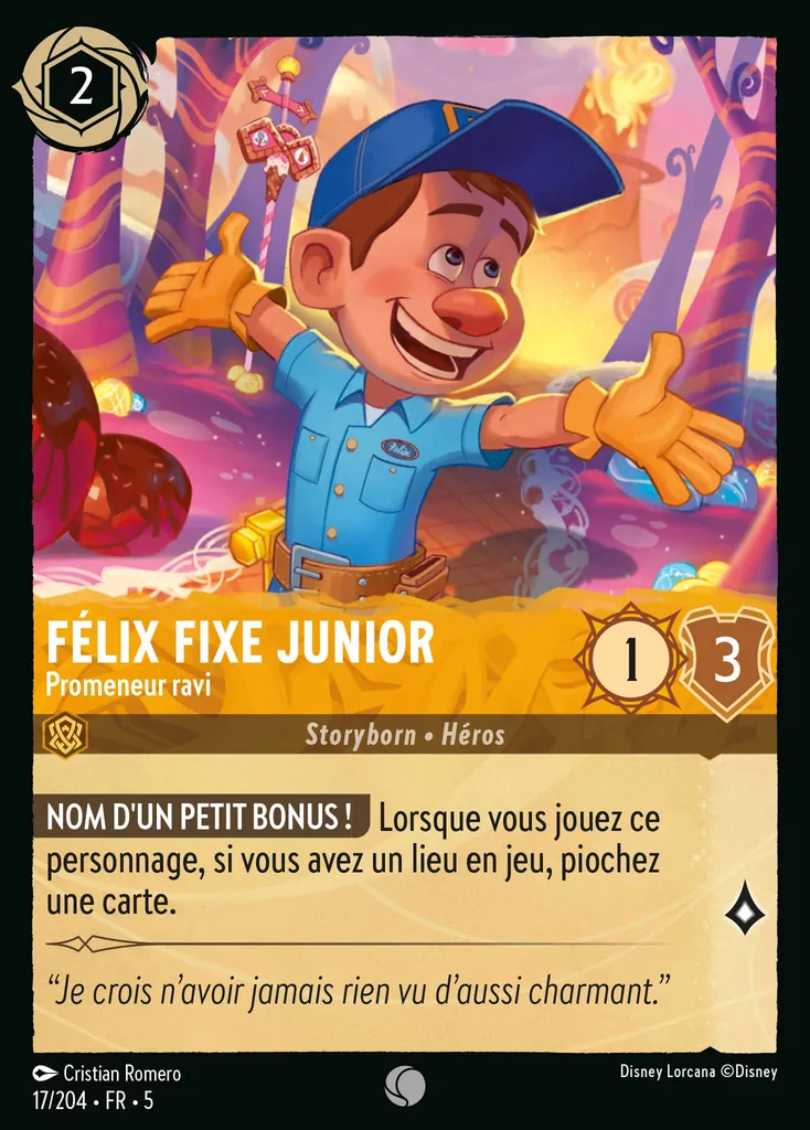 Félix Fixe Junior - Promeneur ravi