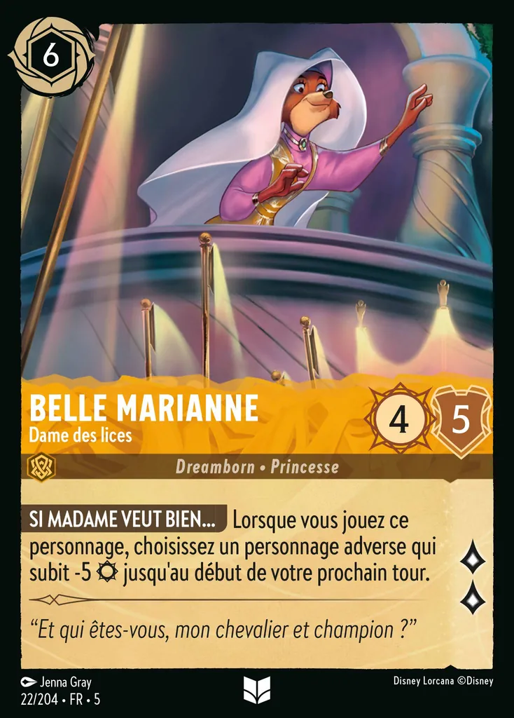 Belle Marianne - Dame des lices