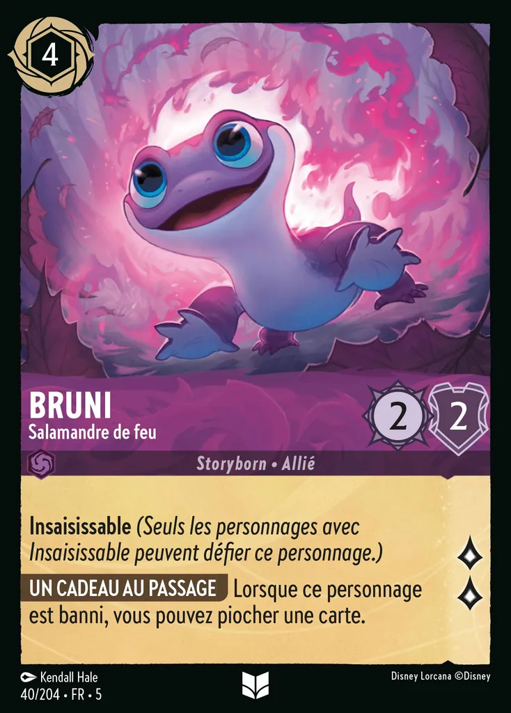 Bruni - Salamandre de feu