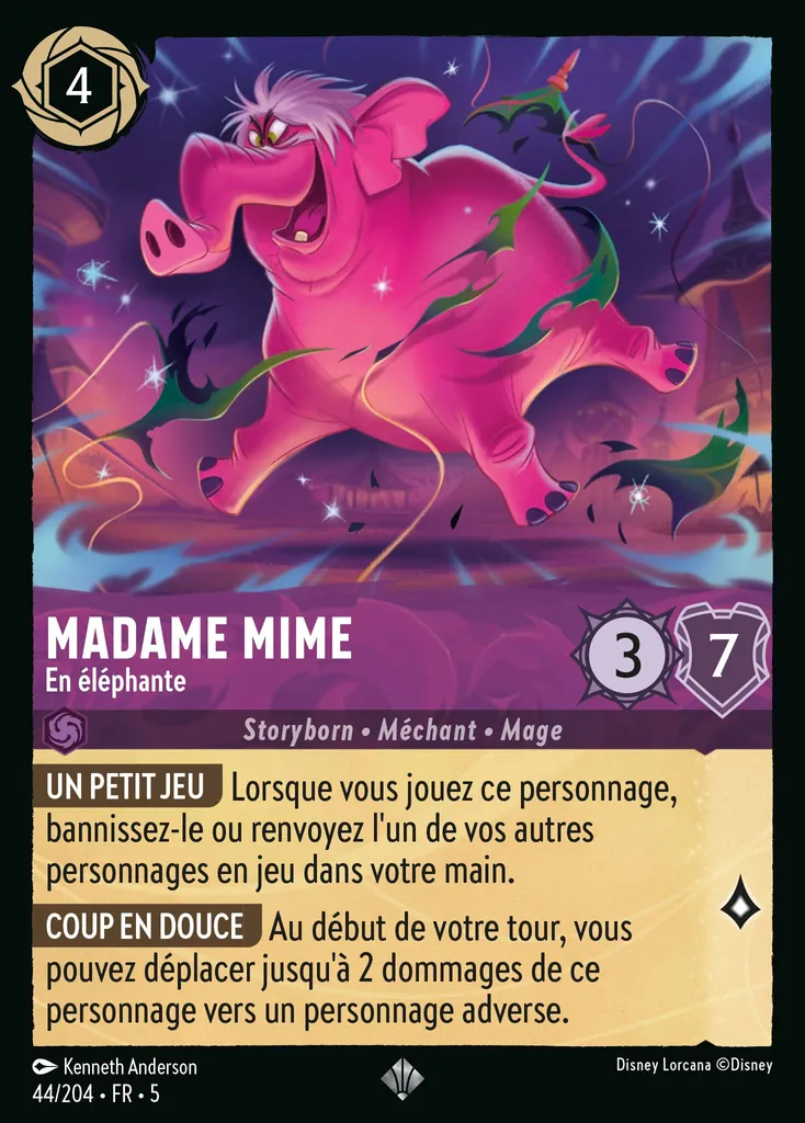 Madame Mime - En éléphante