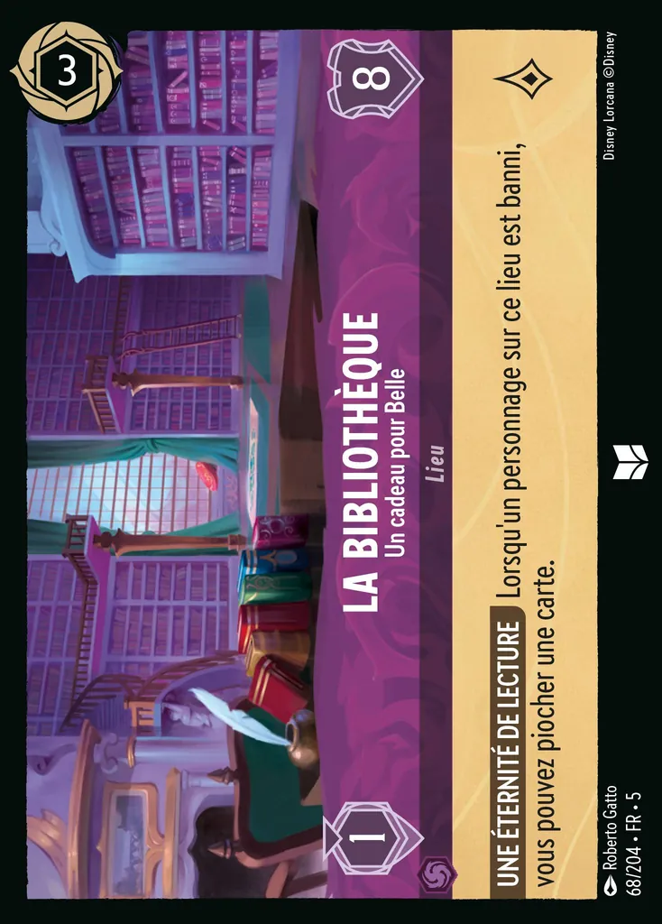 La Bibliothèque - Un cadeau pour Belle