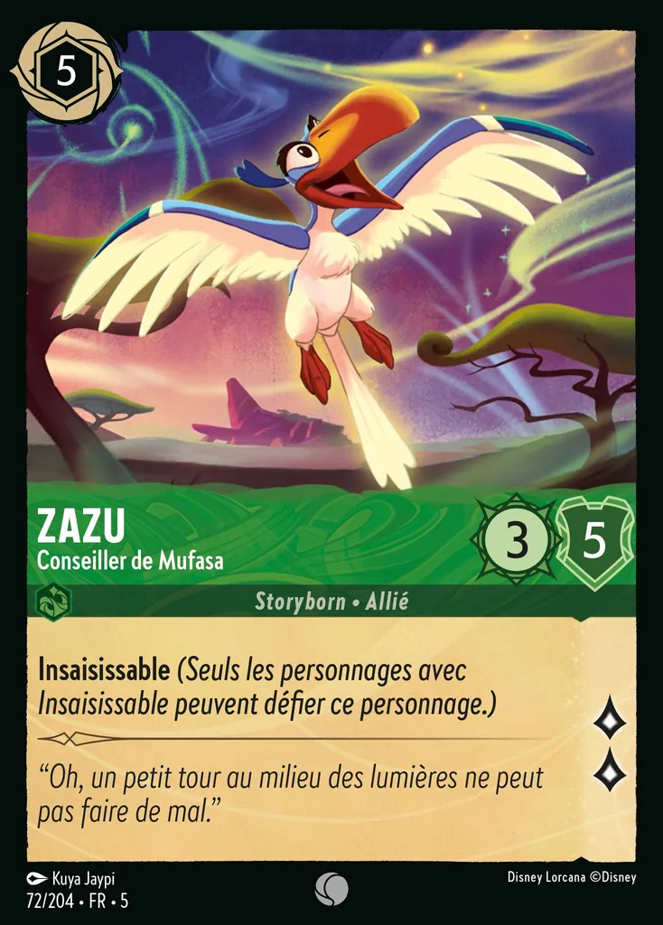 Zazu - Conseiller de Mufasa