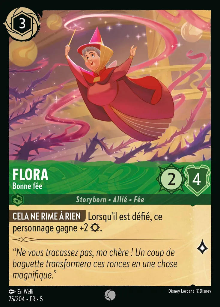 Flora - Bonne fée