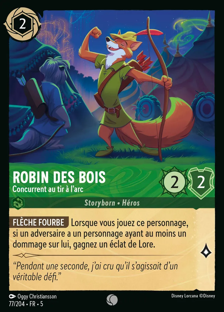 Robin des Bois - Concurrent au tir à l'arc