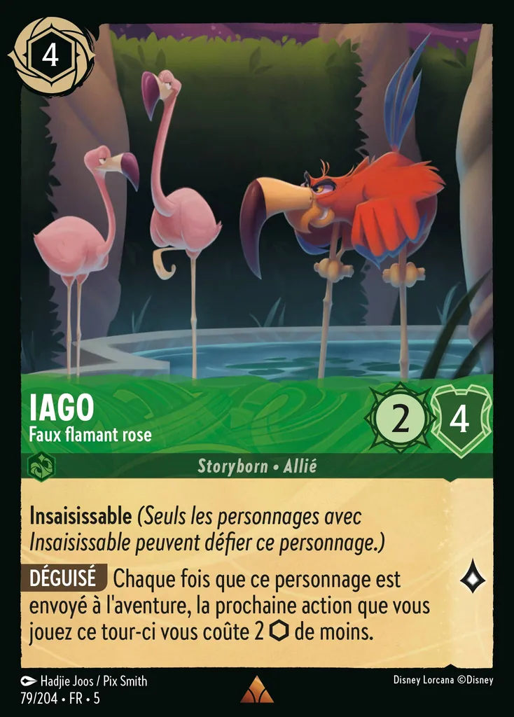 Iago - Faux flamant rose