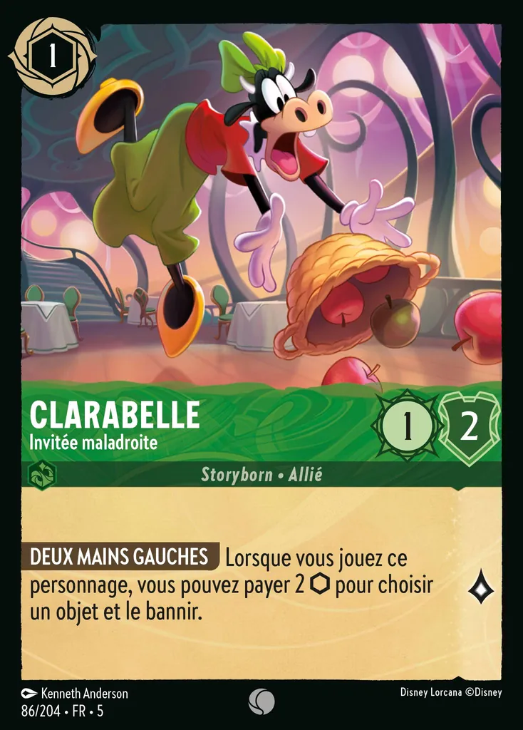 Clarabelle - Invitée maladroite