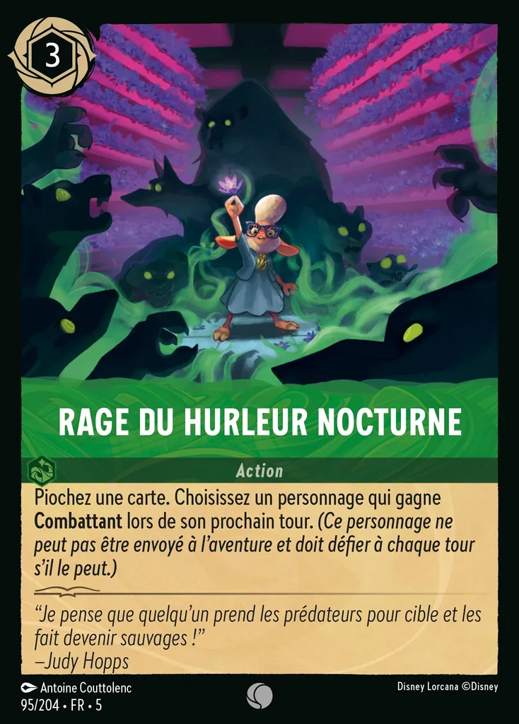Rage du Hurleur nocturne