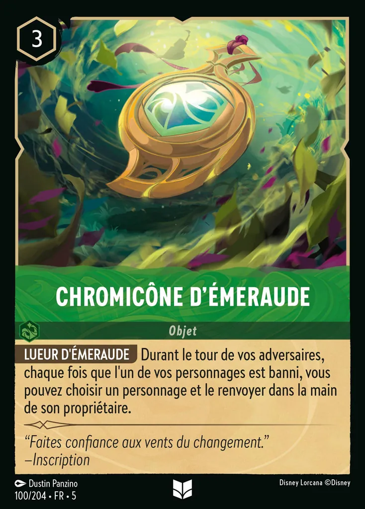Chromicône d'Émeraude