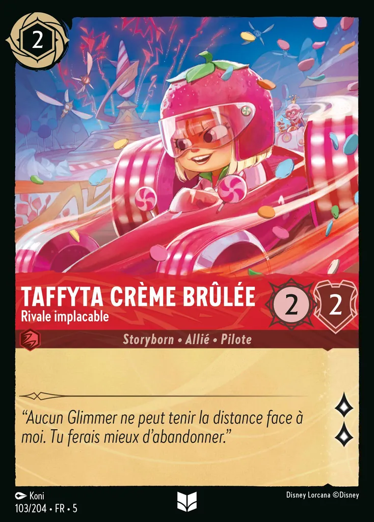 Taffyta Crème Brûlée - Rivale implacable