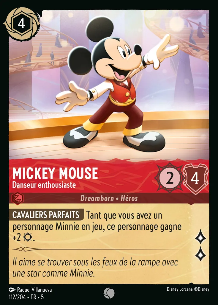 Mickey Mouse - Danseur enthousiaste