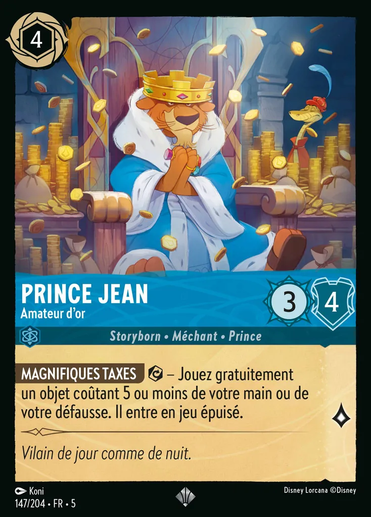 Prince Jean - Amateur d'or