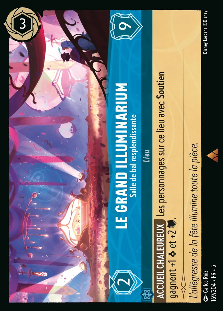 Le grand Illuminarium - Salle de bal resplendissante