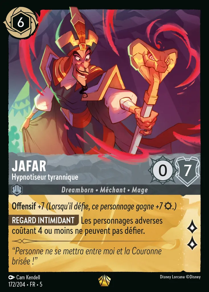 Jafar - Hypnotiseur tyrannique