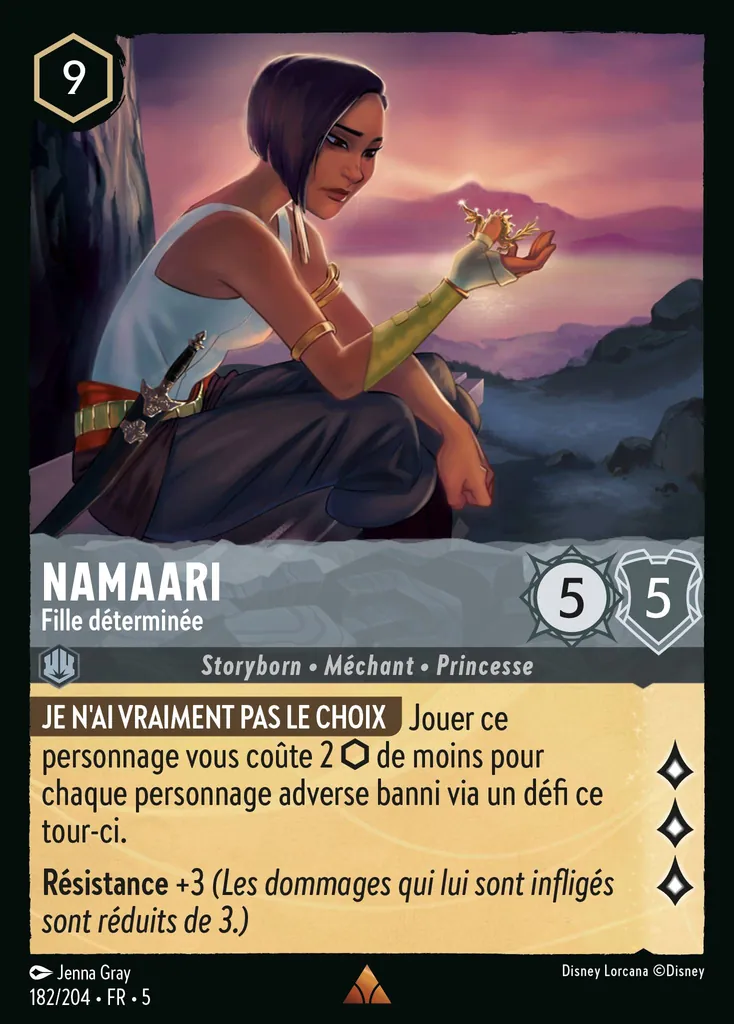 Namaari - Fille déterminée