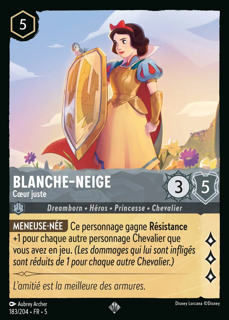 Blanche-Neige - Cœur juste