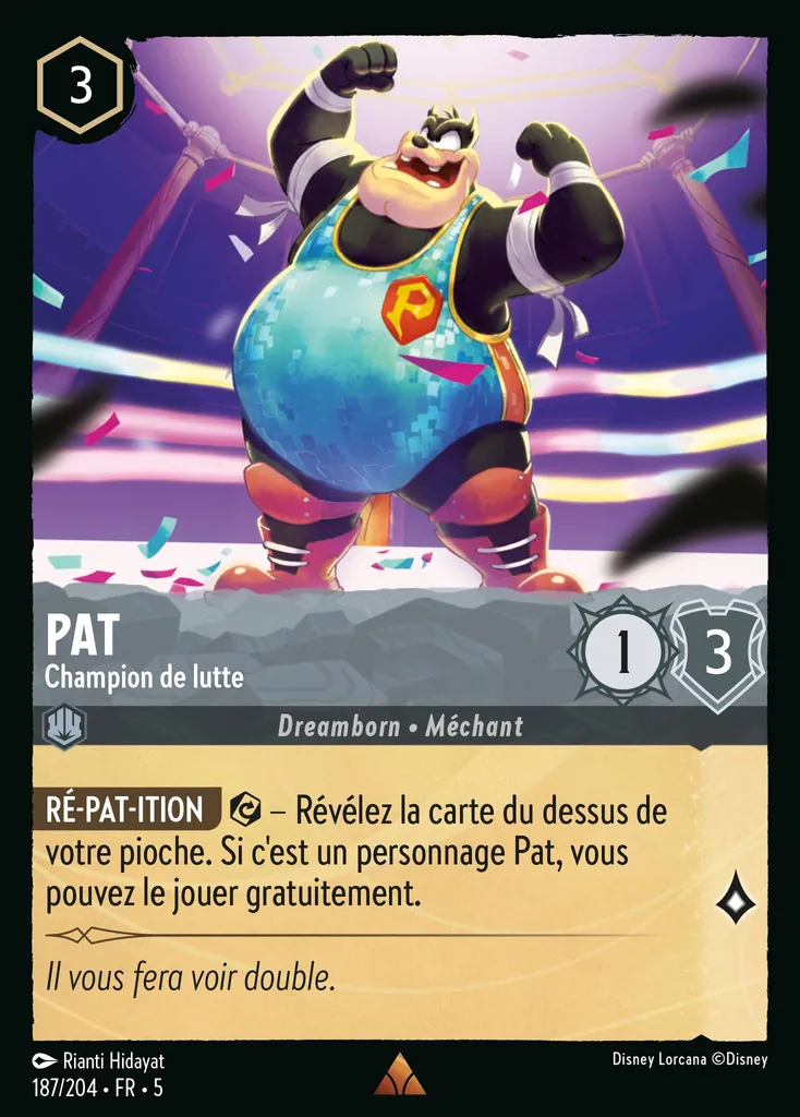 Pat - Champion de lutte