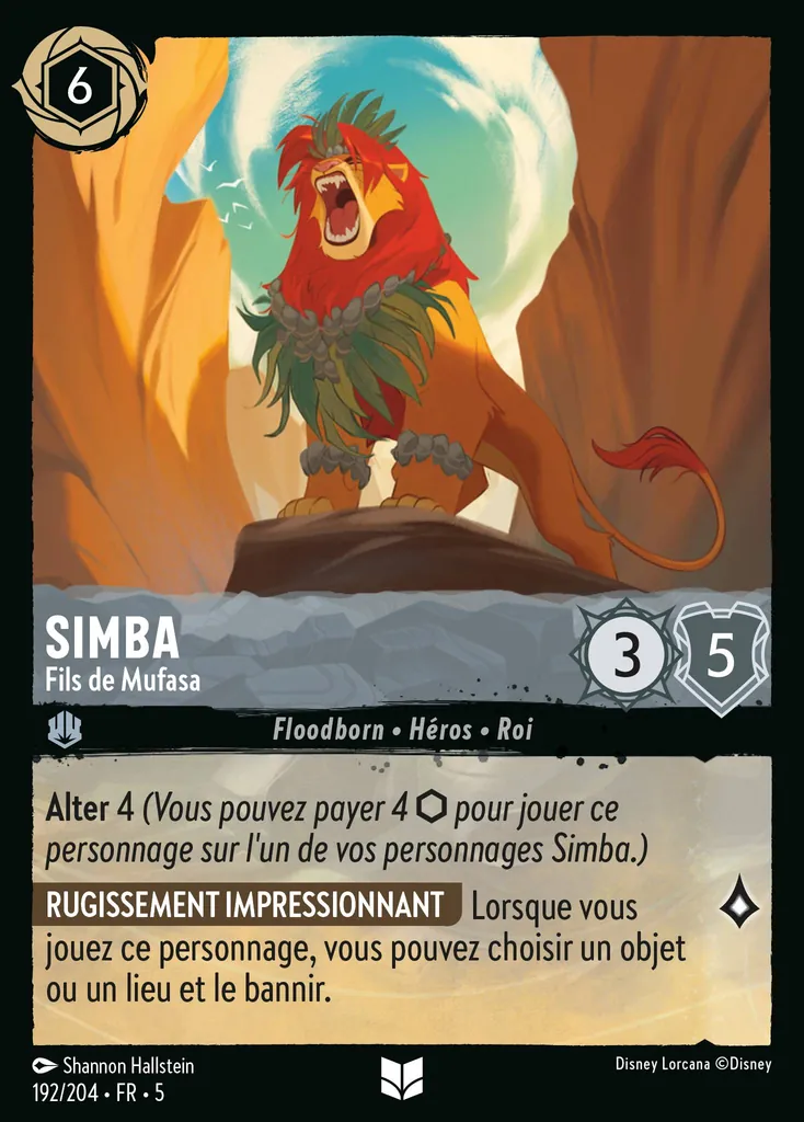 Simba - Fils de Mufasa