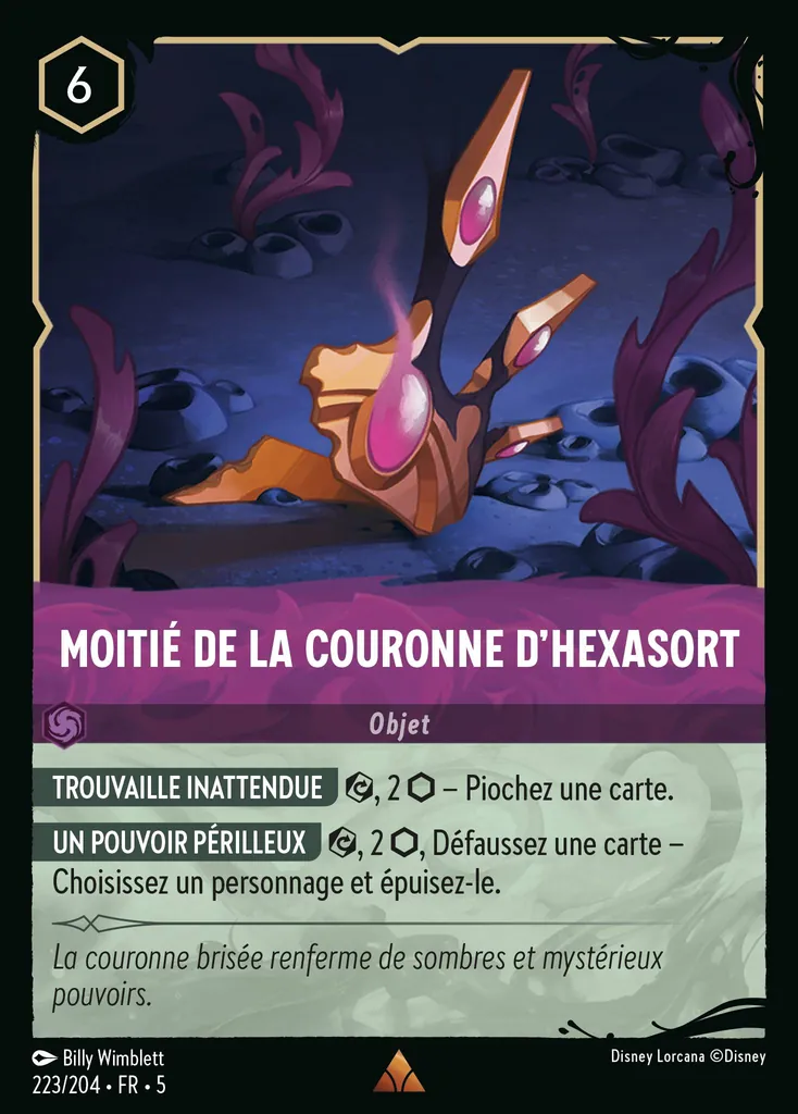 Moitié de la Couronne d'Hexasort