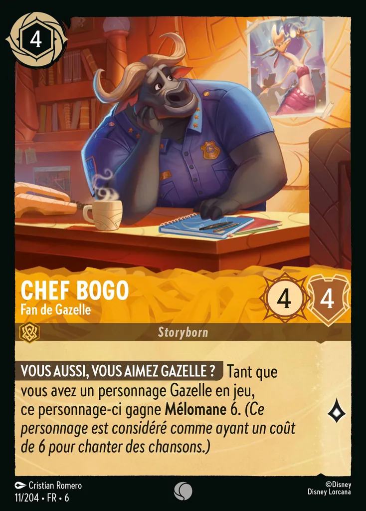 Chef Bogo - Fan de Gazelle
