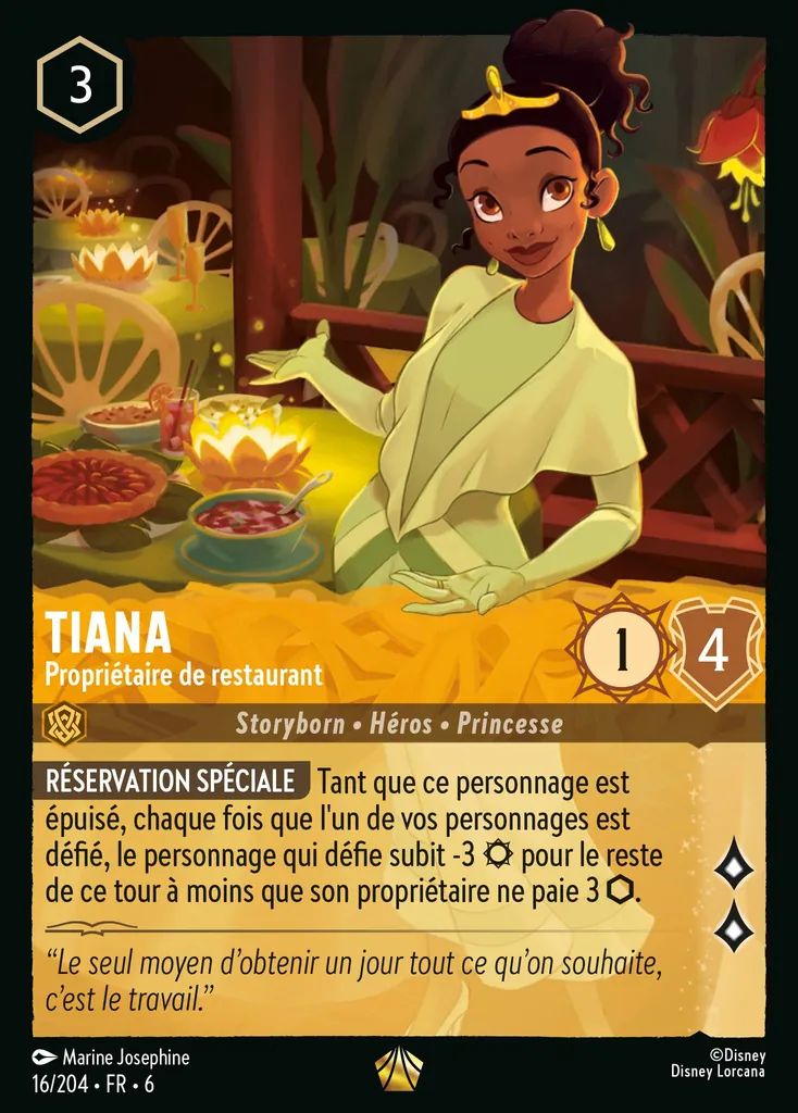 Tiana - Propriétaire de restaurant