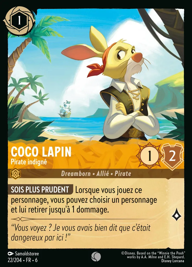 Coco Lapin - Pirate indigné