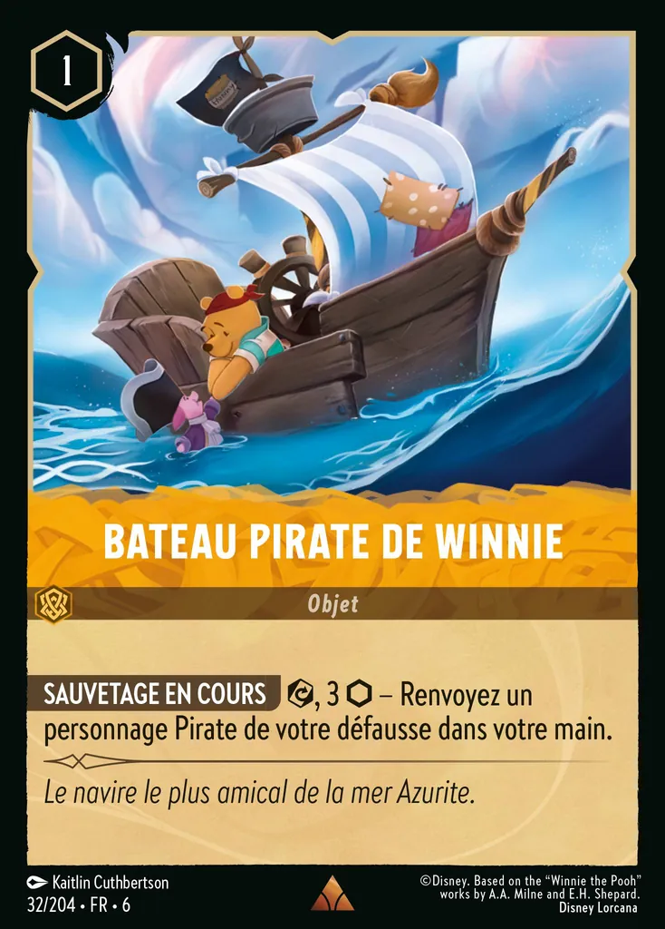 Bateau pirate de Winnie