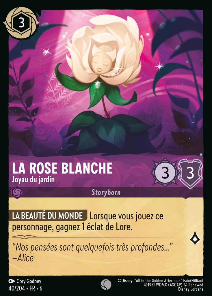 La Rose Blanche - Joyau du jardin