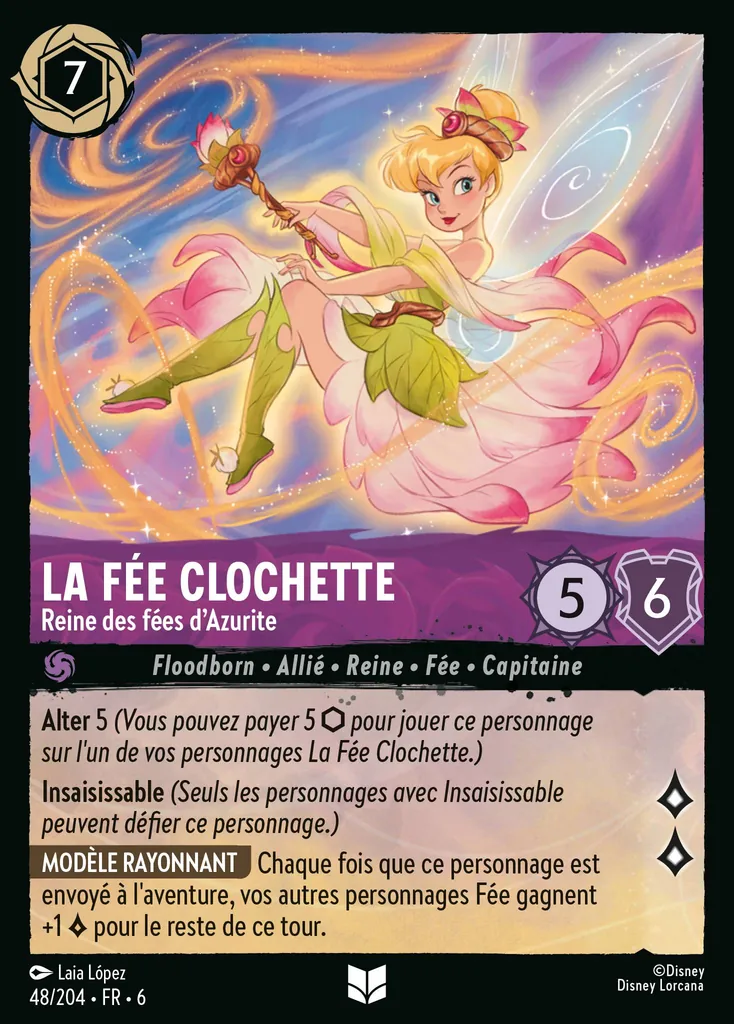 La Fée Clochette - Reine des fées d’Azurite