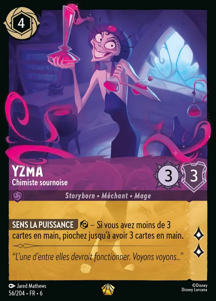 Yzma - Chimiste sournoise