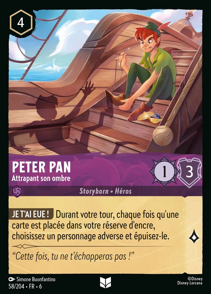 Peter Pan - Attrapant son ombre