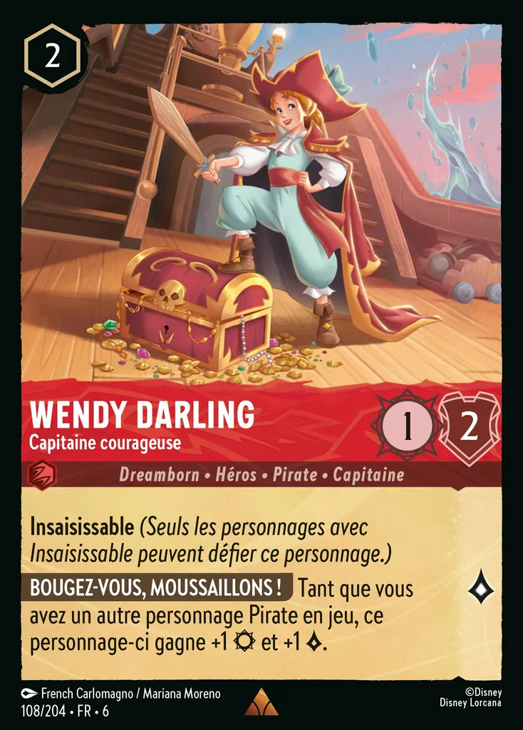 Wendy Darling - Capitaine courageuse