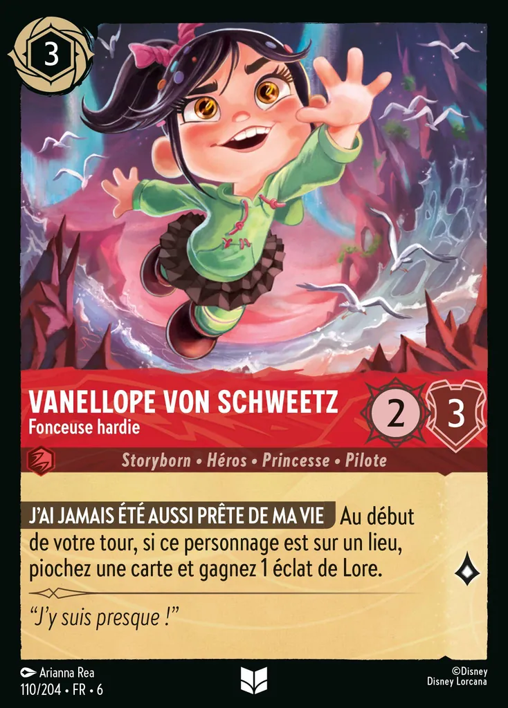 Vanellope von Schweetz - Fonceuse hardie