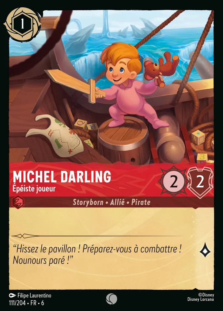 Michel Darling - Épéiste joueur