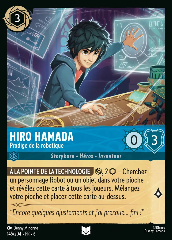 Hiro Hamada - Prodige de la robotique