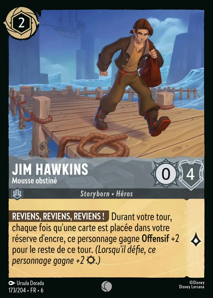 Jim Hawkins - Mousse obstiné