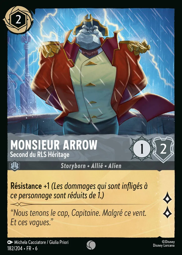 Monsieur Arrow - Second du RLS Héritage