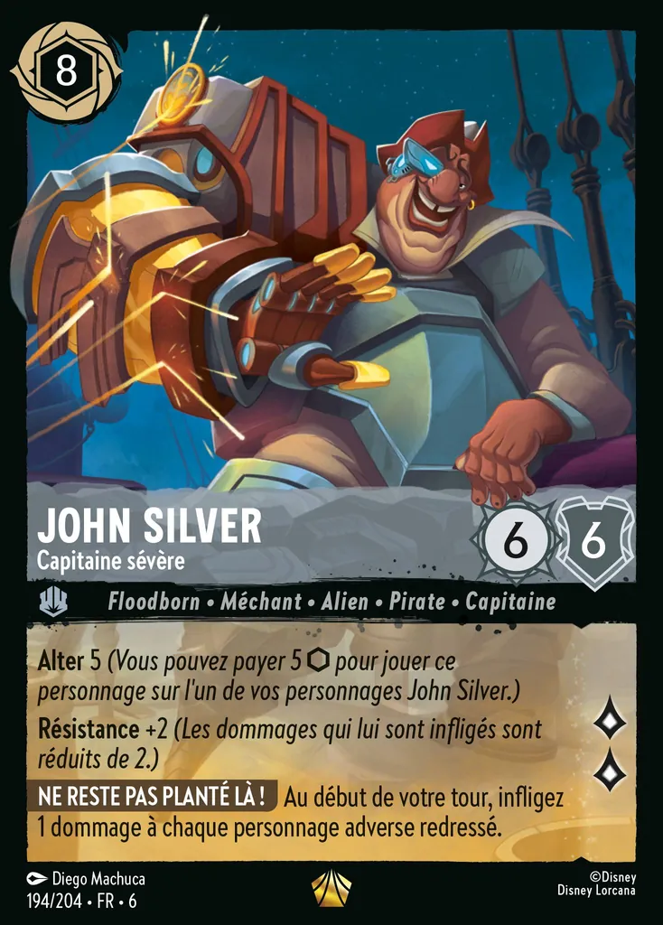 John Silver - Capitaine sévère