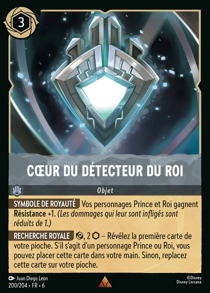 Cœur du détecteur du roi