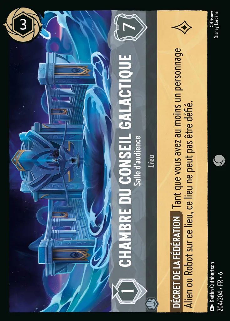 Chambre du Conseil galactique - Salle d'audience