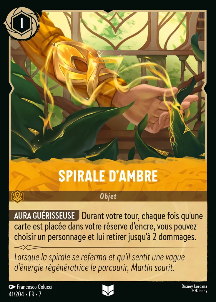 Spirale d’ambre