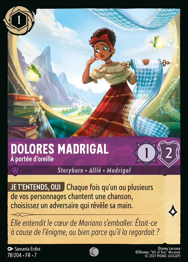 Dolores Madrigal - À portée d’oreille