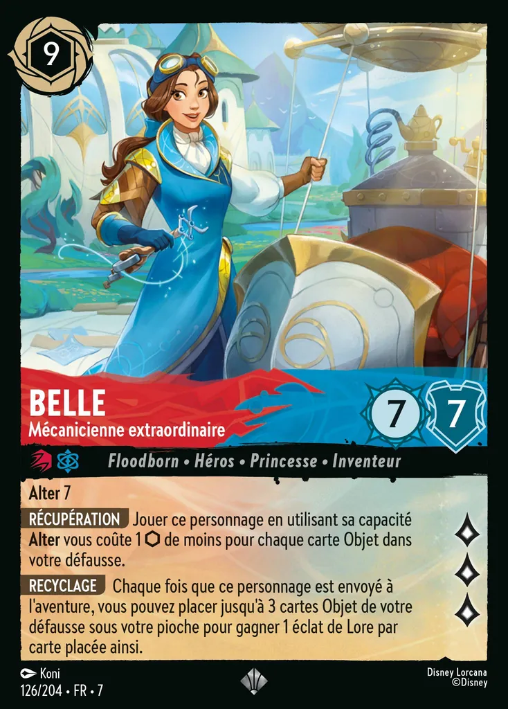 Belle - Mécanicienne extraordinaire