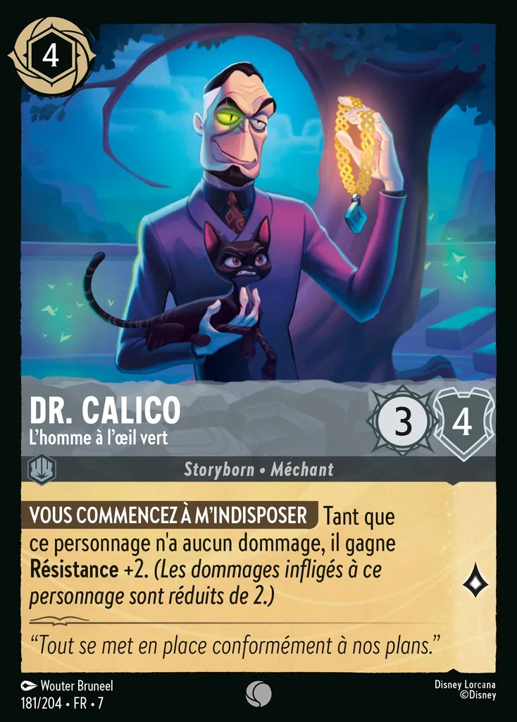 Dr. Calico - L'homme à l'œil vert