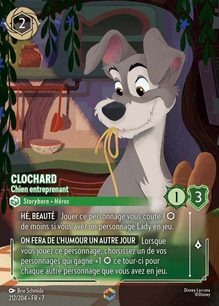 Clochard - Chien entreprenant